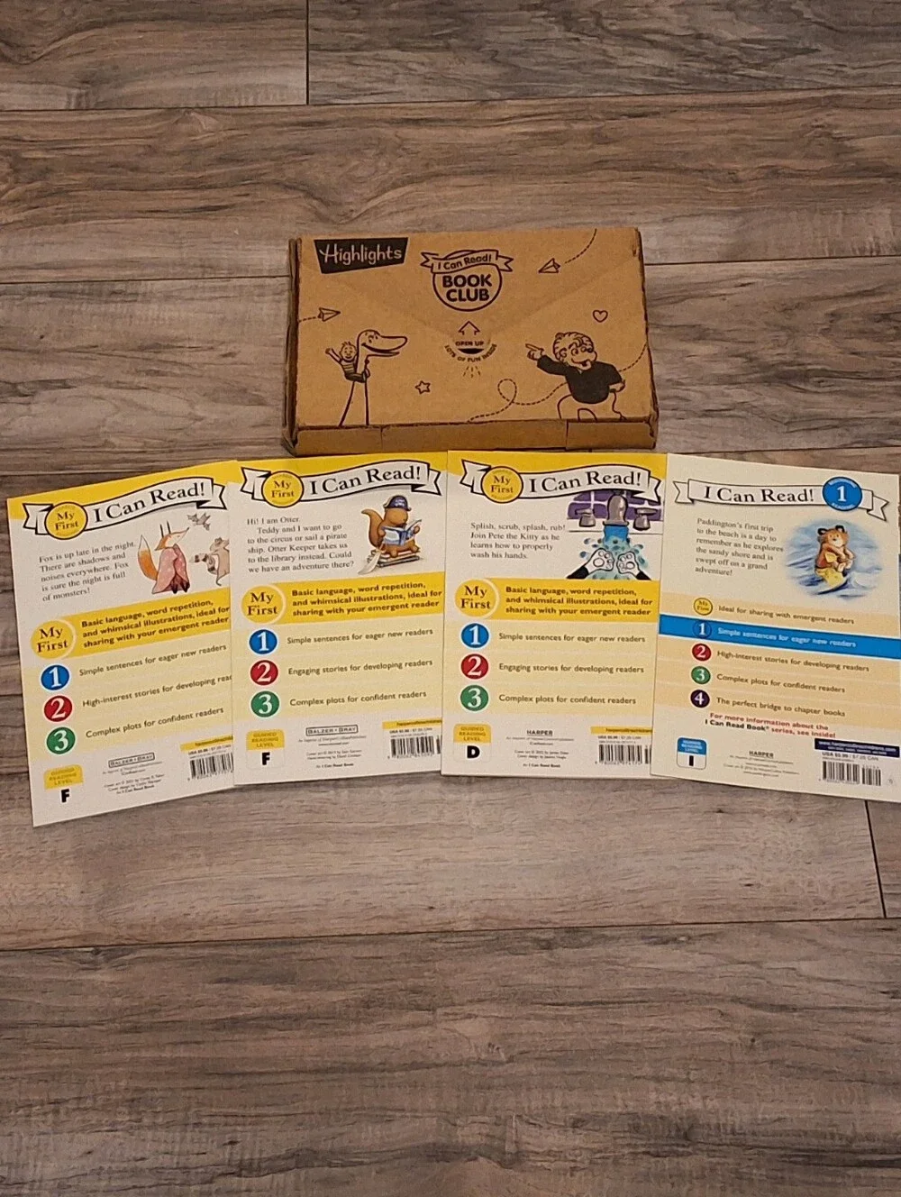 NEW I Can Read My First Reader And Level 1 Early Reader Book Bundle